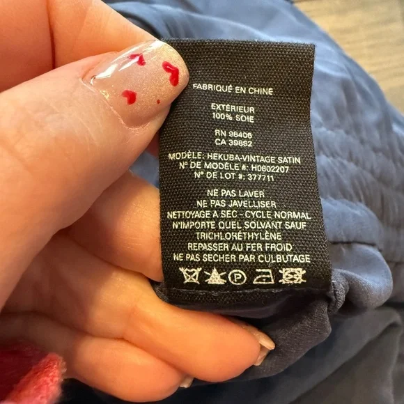 Theory Hekuba Silk Jumpsuit Dark Blue 31862